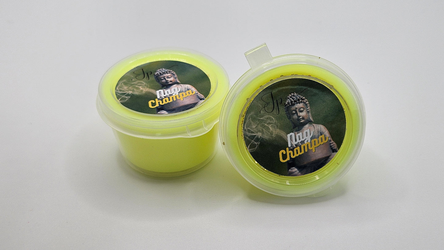 Nag Champa wax melt – exotic home fragrance with vanilla, tonka, patchouli, and musk