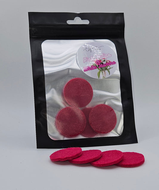 Pink Tulip & White Jasmine Fragrance Hoover Discs