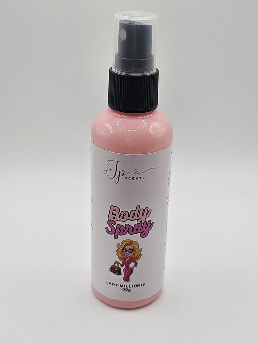Lady Millionis Body Spray 100g