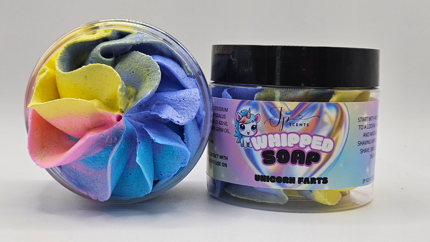 Unicorn Farts Fragranced Luxury Whipped Soap 120g
