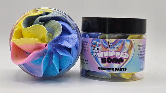 Unicorn Farts Fragranced Luxury Whipped Soap 120g